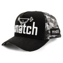 Boné Thruster Snatch - Preto-Bco