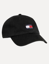 Boné Tommy Jeans Masculino Heritage Structured Preto