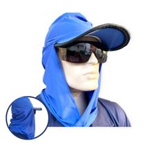 Boné Trabalhador Rural Kit 10un Proteção Pescoço Nuca Helanca