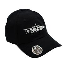 Boné Trip Side Dad Hat Tag Pixador Bordado Preto BN01 Cor:PretoTamanho:UN