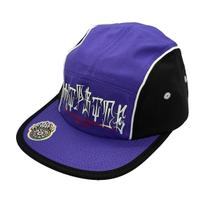 Boné Trip Side Five Panel Aba Flex Art Gueto Preto Roxo BN04 Cor:PretoTamanho:UN