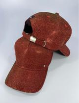 Boné trucker aba curva fitão Glitter/ brilhoso