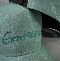 Boné trucker aba curva Glitter/ brilho Gratidão