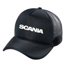 Boné Trucker Aba Curva Scania Caminhão Unissex Boné Trucker Aba Curva Scania Caminhão Unissex
