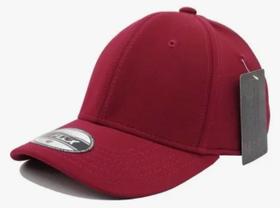 Boné Trucker Adulto Unissex Liso Aba Curva Com Ajuste