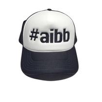 Boné Trucker Aibb Preto Frente Branco