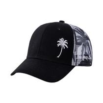 Boné Trucker Ajustável Unissex De Verão Com Estampa De Coqueiro Para Homens E Mulheres Boné Trucker Ajustável Unissex De Verão Com Estampa De Coqueiro Para Homens E Mulheres