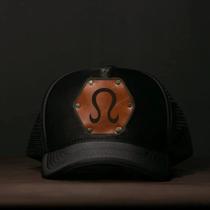 Boné Trucker Artemano Preto Com Telinha Boné Trucker Artemano Preto Com Telinha