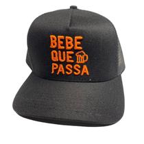 Boné Trucker Bordado Bebe Que Passa