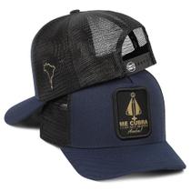 Boné Trucker Bordado Religioso Nossa Senhora Ajustável Haux Haux Original