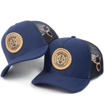 Boné Trucker Caipira Raiz Simprão Aba Curvada Masculino Boné Trucker Caipira Raiz Simprão Aba Curvada Masculino