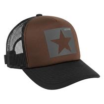 Boné Trucker Casual Estrela Aba Curvada Lackpard Preto/Vinho Boné Trucker Casual Estrela Aba Curvada Lackpard Preto/Vinho
