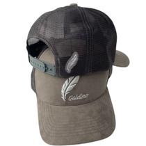 Boné Trucker Cinza Aveludado Galdino. Boné Trucker Cinza Aveludado Galdino.