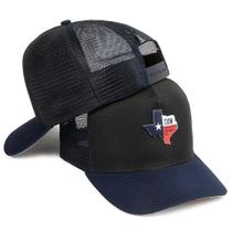 Boné Trucker Country Aba Curva Agro Texas Masculino Feminino