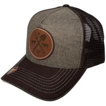 Boné Trucker Country Masculino C/6 Gomos Bordado Alto Relevo Boné Trucker Country Masculino C/6 Gomos Bordado Alto Relevo