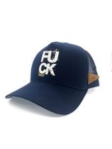 Boné Trucker - Fuck You Blue