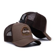 Boné Trucker Infantil Country Peãozinho Serve De 1 A 10 Anos