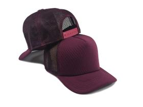 Boné Trucker Liso Redinha Aba Curva Barato Simples