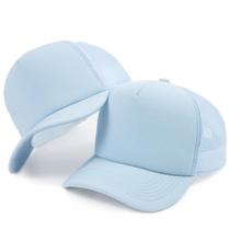Boné Trucker Liso Telinha Com Aba Curvada Masculino Feminino Com Ajustador