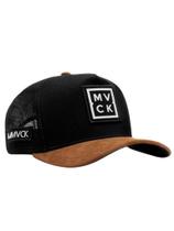 Boné Trucker Madrid Aba Camurça Caramelo Mvck