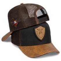 Boné Trucker Masculino Texas Country Aba Curva