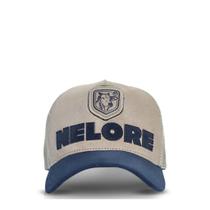 Boné Trucker Nelore Só Modão Country Aba Curva