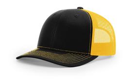 Boné Trucker R RICHARDSON 112 Snapback Ajustável Preto e Dourado Boné Trucker R RICHARDSON 112 Snapback Ajustável Preto e Dourado