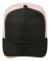 Boné Trucker Snapback Aba Curva Liso Colors