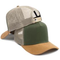 Boné Trucker Super Cap Liso Moda Casual Varias Cores Tela Traseira Respirável Ajuste Regulável Snapback