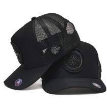 Boné Trucker Telinha All Black Texas Wind Atrevidu's Country