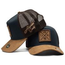 Boné Trucker Telinha Atrevidu's Agro Camurça Boné Trucker Telinha Atrevidu's Agro Camurça