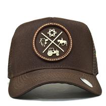 Boné Trucker Telinha Atrevidu's Country Exclusivo Agro