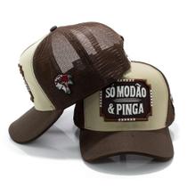 Boné Trucker Telinha Country Modão E Pinga Lançamento Envio Imediato