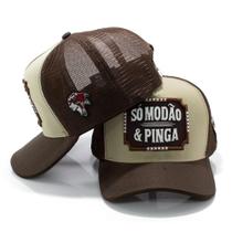 Boné Trucker Telinha Country Modão E Pinga Lançamento Envio Imediato Para Todo Brasil