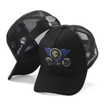 Boné Trucker Telinha Harley Davidson Linha Motorcicly Lançamento Envio Imediato