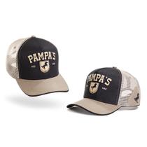Boné Trucker Telinha Masculino Feminino Estilo Cowboy Pampas Country