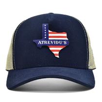 Boné Trucker Telinha Texas Atrevidu's Country Masculino Feminino Boné Trucker Telinha Texas Atrevidu's Country Masculino Feminino