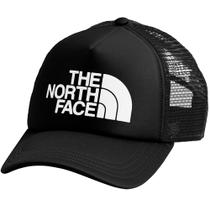 Boné Trucker The North Face Logo Preto Masculino