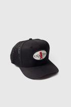 Boné Trucker Una Vita Champion Preto