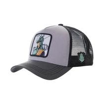 Boné Trucker Unissex Ajustável Anime Saint Seiya Com Tela Respirável Para Proteção Solar De Verão