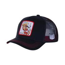 Boné Trucker Unissex Ajustável Anime Saint Seiya Com Tela Respirável Para Proteção Solar De Verão