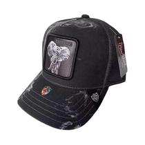 Boné Trucker Unissex Ajustável Com Gradiente De Cores, Respirável, Proteção Solar Para Atividades Ao