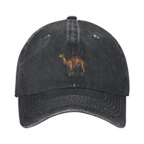 Boné Trucker Vintage Unissex Com Estampa De Animal Em Camelo, Ajustável, Para Atividades Ao Ar Boné Trucker Vintage Unissex Com Estampa De Animal Em Camelo, Ajustável, Para Atividades Ao Ar