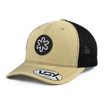 Boné Tuff Caqui Logo Branco e Preto 9798