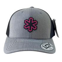 Boné Tuff Cinza com Rosa