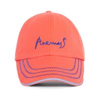 Boné Unissex De Algodão Náutico Bordado Coral Anchor Anemoss