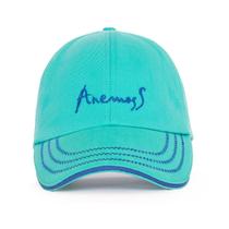 Boné Unissex de Algodão Turquesa Bordado Veleiro Anemoss Boné Unissex de Algodão Turquesa Bordado Veleiro Anemoss
