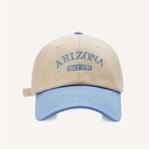 Boné Unissex Estilo Coreano Boné de Beisebol de Topo para Jovens - Azul