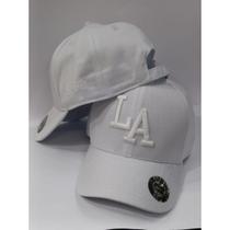 Boné Unissex LA Bordado Trucker Chapéu Versátil Respirável Com Proteção Solar Ajustável Para Ativi