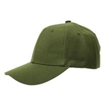 Boné Unissex Liso Verde Militar Para Personalização Sublimação 1 Peça Boné Unissex Liso Verde Militar Para Personalização Sublimação 1 Peça
